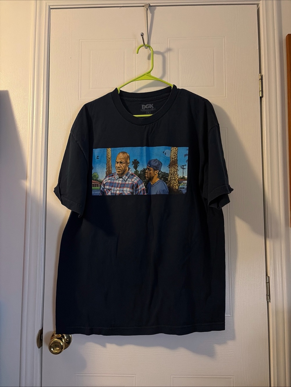 DGK Friday Movie Shirt Men XLarge Deebo IceCube Movie Promo Rare Smokey Skate